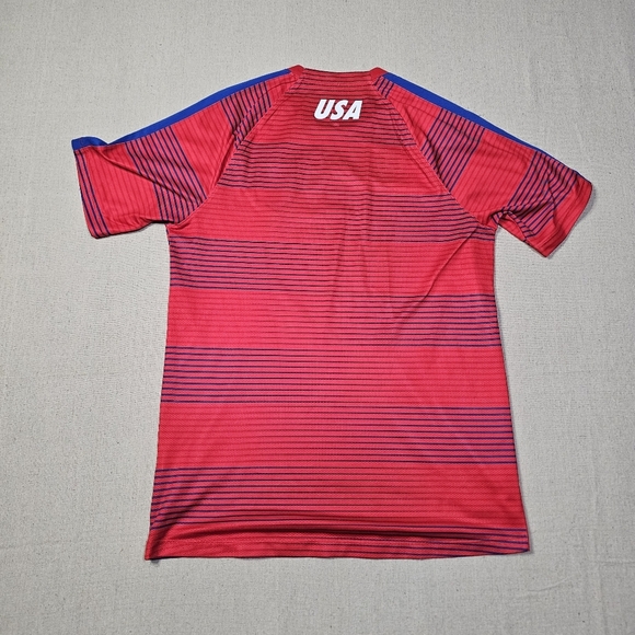 Nike Authentic USA National Team Soccer Training 2016/17 Jersey Size Medium - Picture 2 of 8